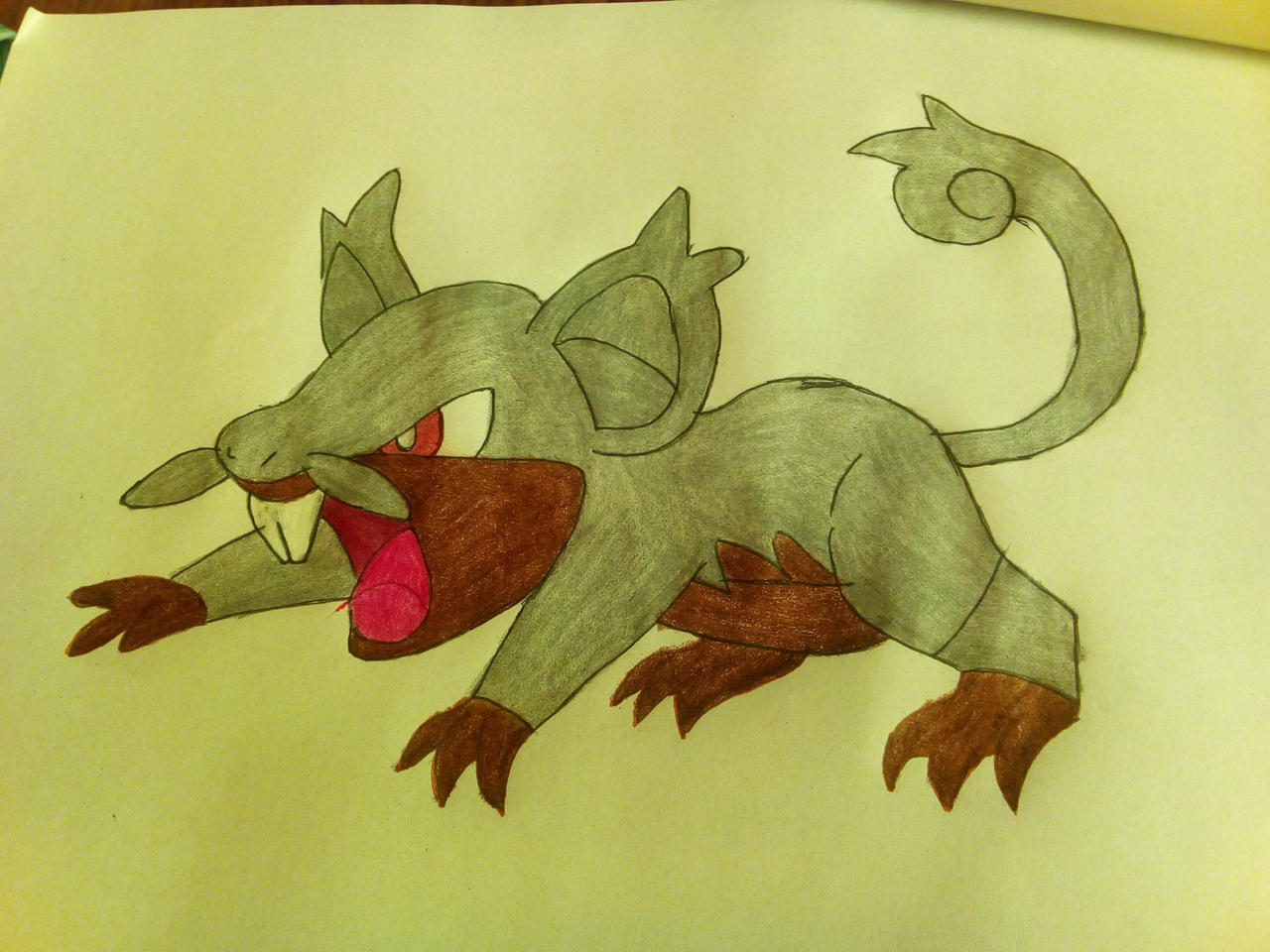 Pokemon: Alolan Rattata by Demonica22 on DeviantArt