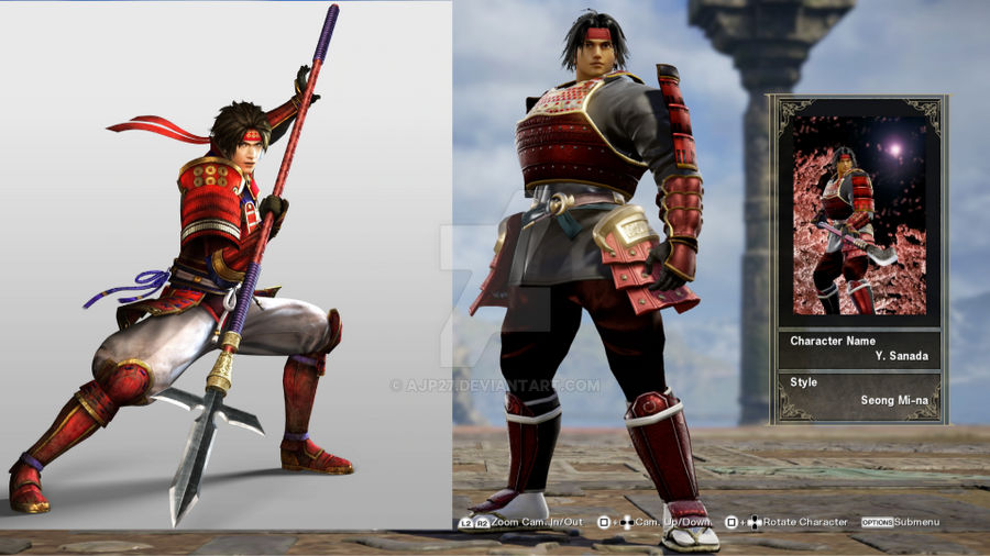 Soulcalibur VI CAS Exhibit: Yukimura Sanada (SaWa) by AJP27 on DeviantArt