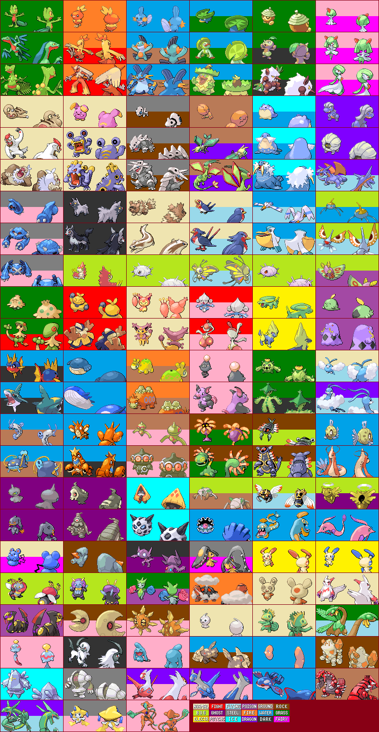 Dacian171607 on X: This is my #Hoenn #pokedex before the event starts.All  of the Pokemon that I have in the Hoenn dex that can be caught in the wild  were caught in