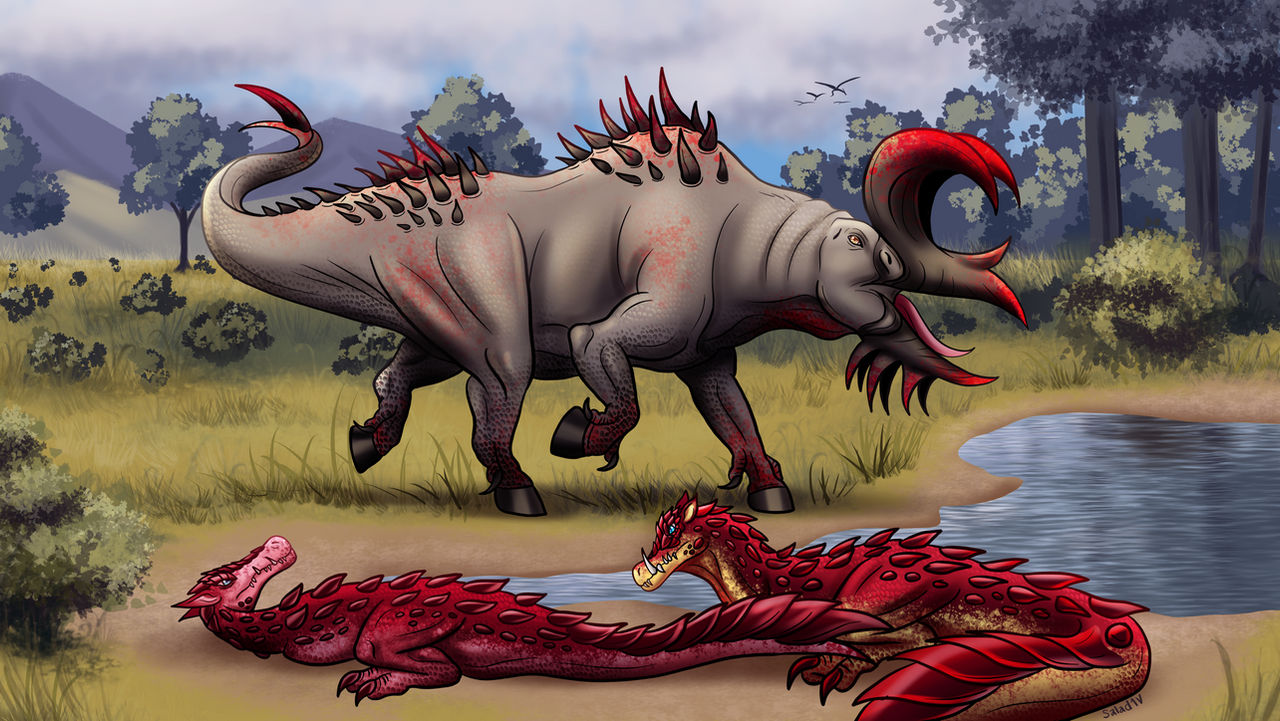 Takea Saurus Hemathoros and Saurus Balsa by Salad1V on DeviantArt