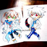Commission: Soul and Maka Chibis