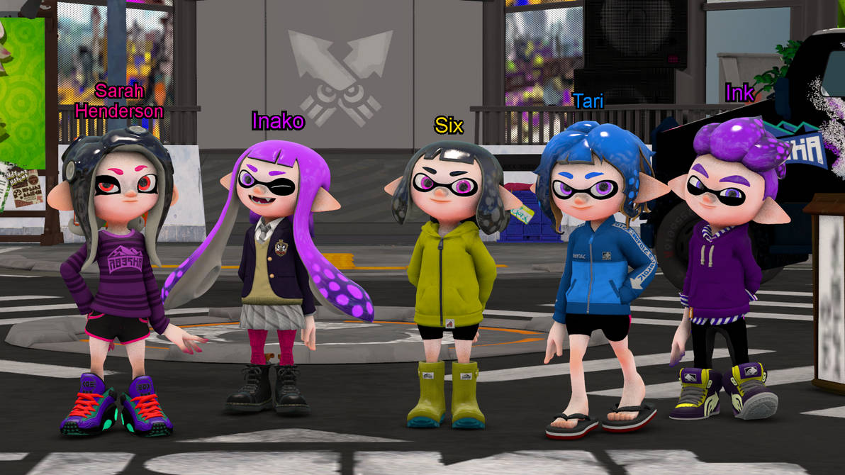 The Splatverse cast! by Hypnootic-Ink on DeviantArt