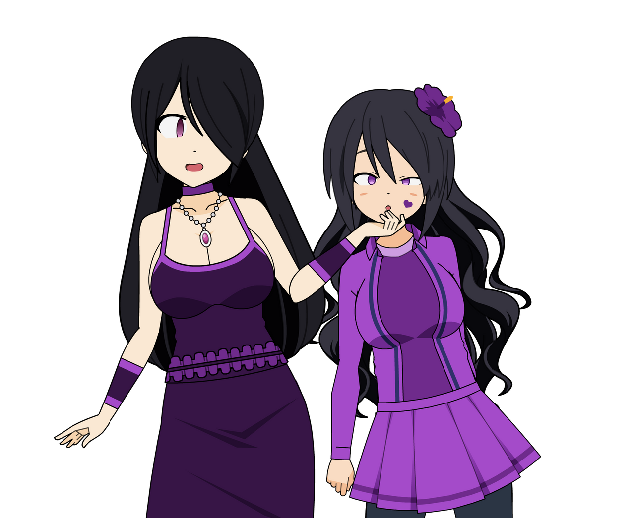 Inako meets Fivelen by Hypnootic-Ink on DeviantArt