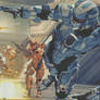 red vs blue halo 4 style