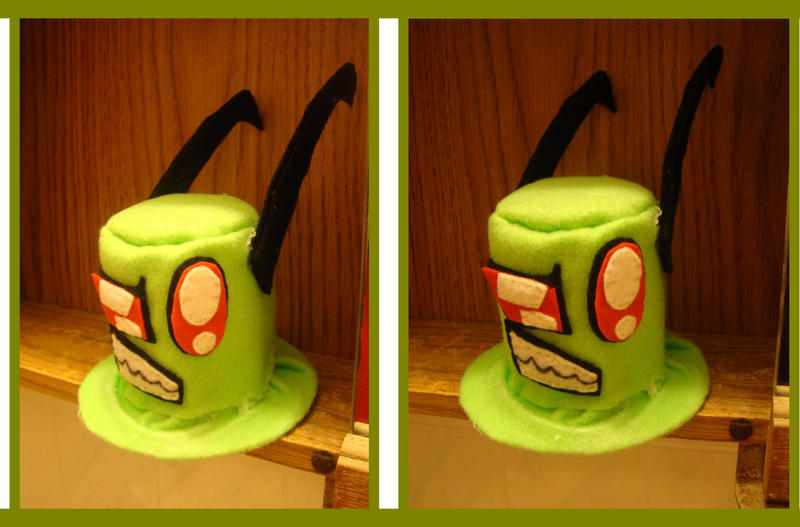 Zim Reeds Hat Zim mini top hat by Furious-Frog on DeviantArt