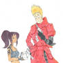 Vash and Revy