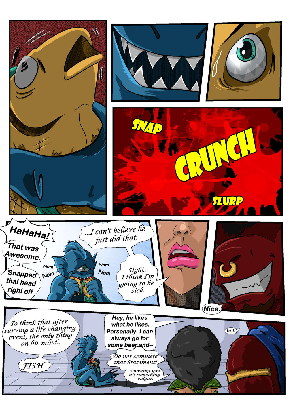 Neptune fish hunt p11 by BjAtkinson on DeviantArt