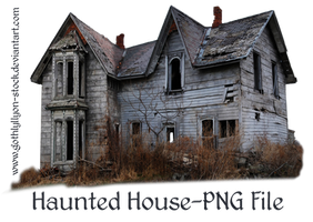 Haunted House-by-GothLyllyOn-Stock