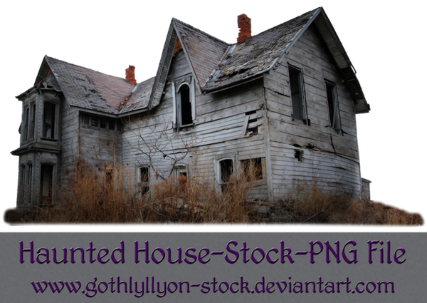 Haunted House-Stock-by-GothLyllyOn-Stock