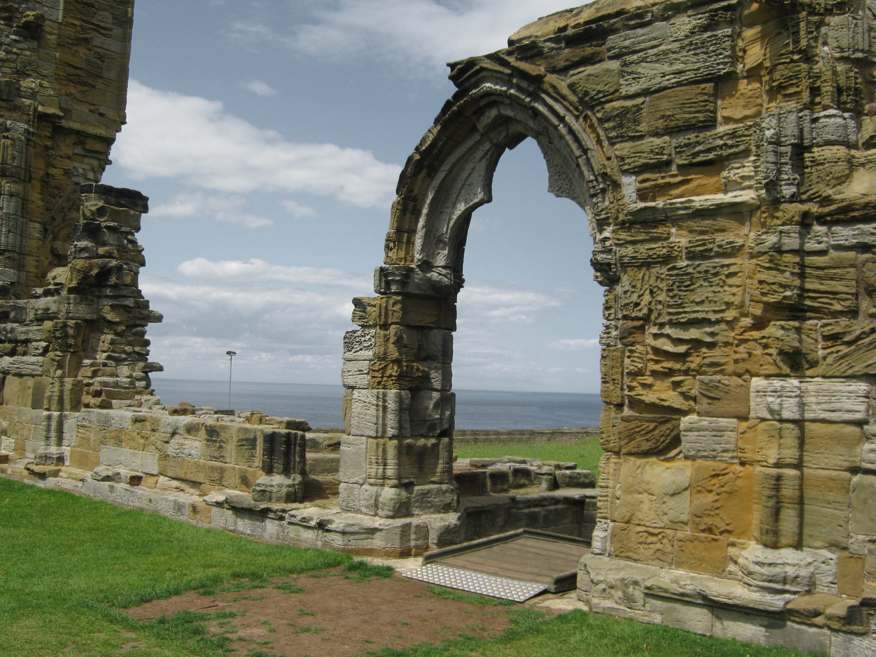 Saint-Hilda's Abbey Whitby-by-GothLyllyOn-Stock