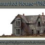Haunted House-PNG-by-GothLyllyOn-Stock
