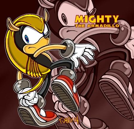 Mighty the Armadillo by TheCakeee on DeviantArt