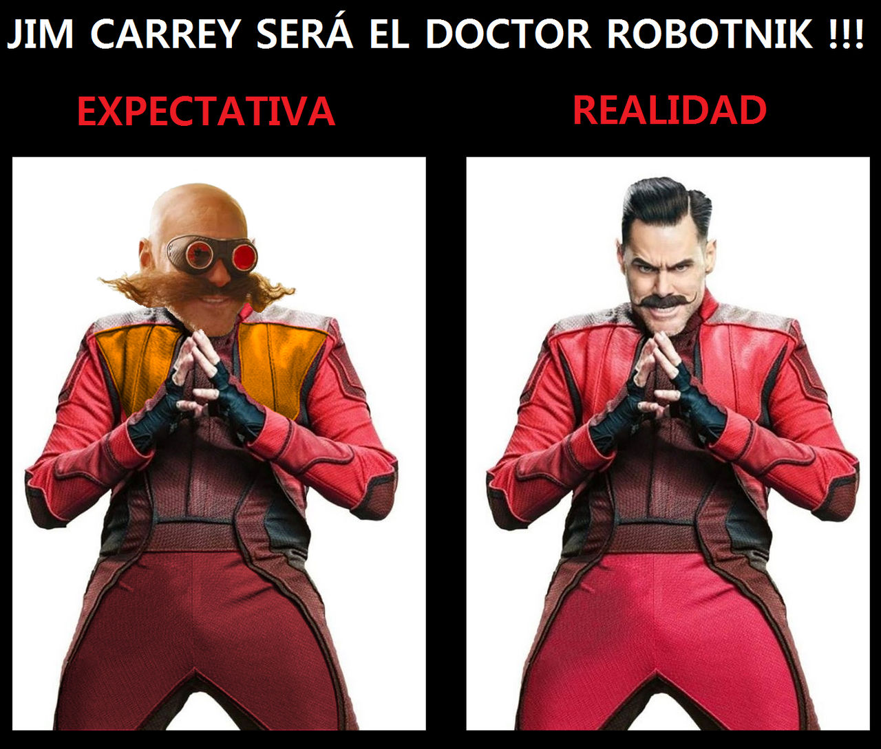 Jim Carrey Dr Robotnik MEME by Super-Knuckles on DeviantArt