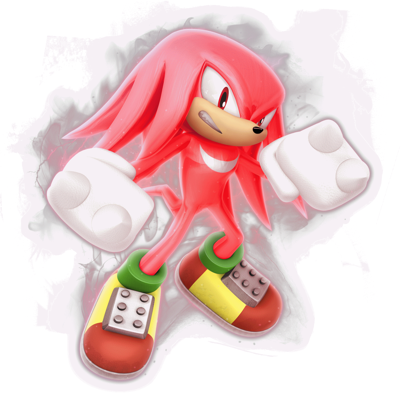 Kuckles Form Knuckles The Echidna Hyper Form