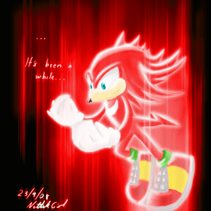 Hyper Knuckles Drawing Hyper Knuckles by Super-Knuckles on DeviantArt