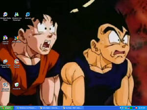 Goku_Vegeta Priceless Moment