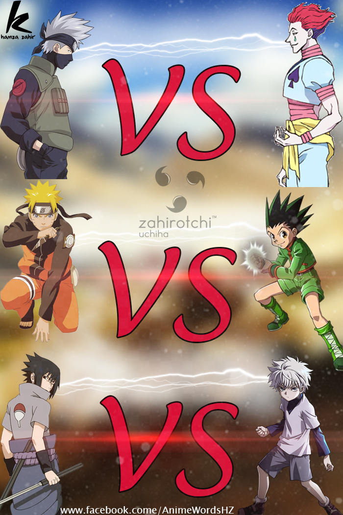 hunter x hunter vs naruto by hamza7black on DeviantArt