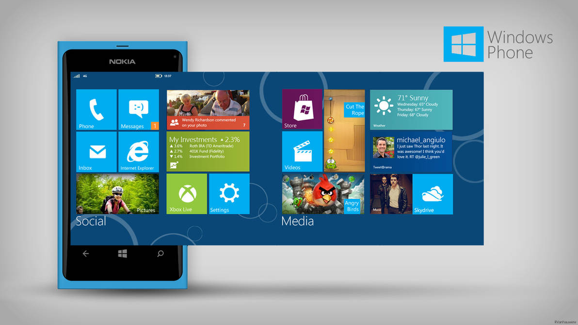 Windows Phone Reimagined by RVanhauwere on DeviantArt