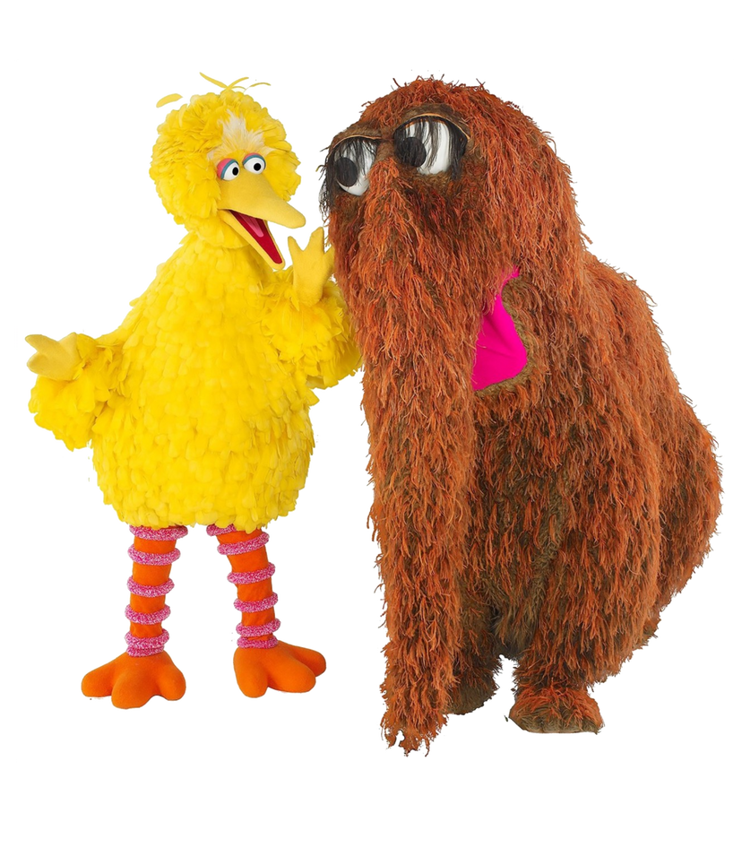 Snuffy Block Big Bird And Snuffy by kylecor12 on DeviantArt