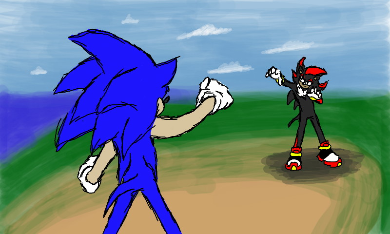 Sonic Vs Shadow Judo