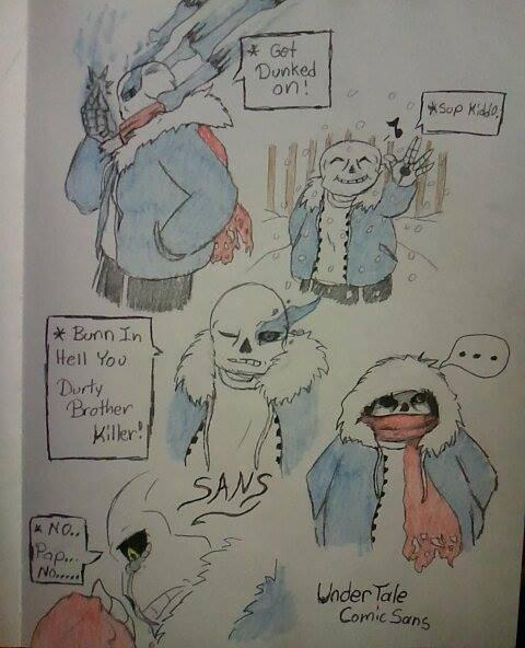 Comic Sans Undertale by blackzero04 on DeviantArt
