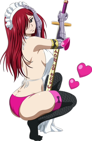 Erza Seduction On Armor ( Not My Work )