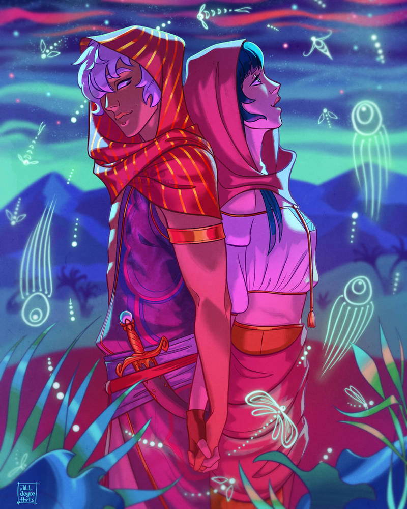 wallpapers Asra Alnazar Fanart the arcana fan art asra and nell by