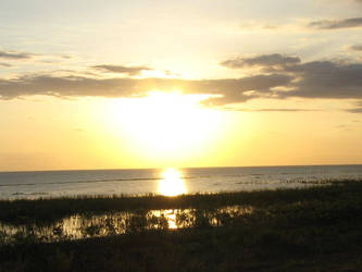 Sunset over Lake Okeechobee