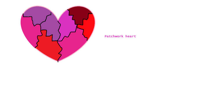 Patchwork heart