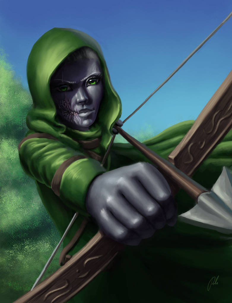 DnD Drow Ranger by RiheiFestora on DeviantArt