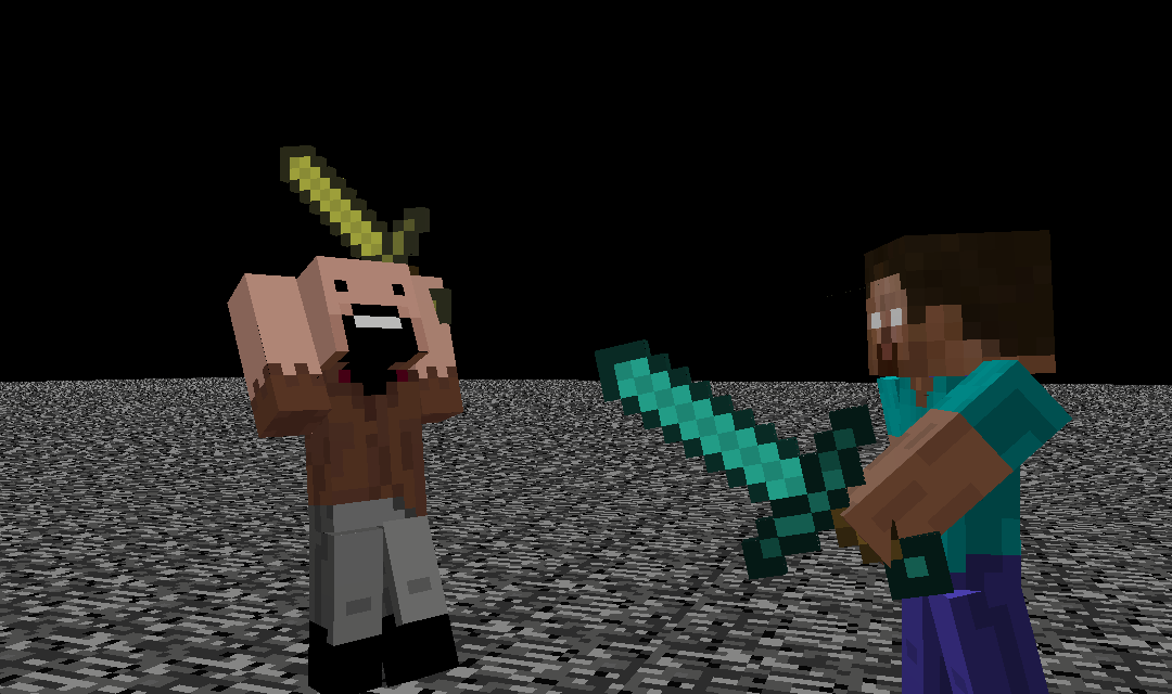 Notch and Herobrine