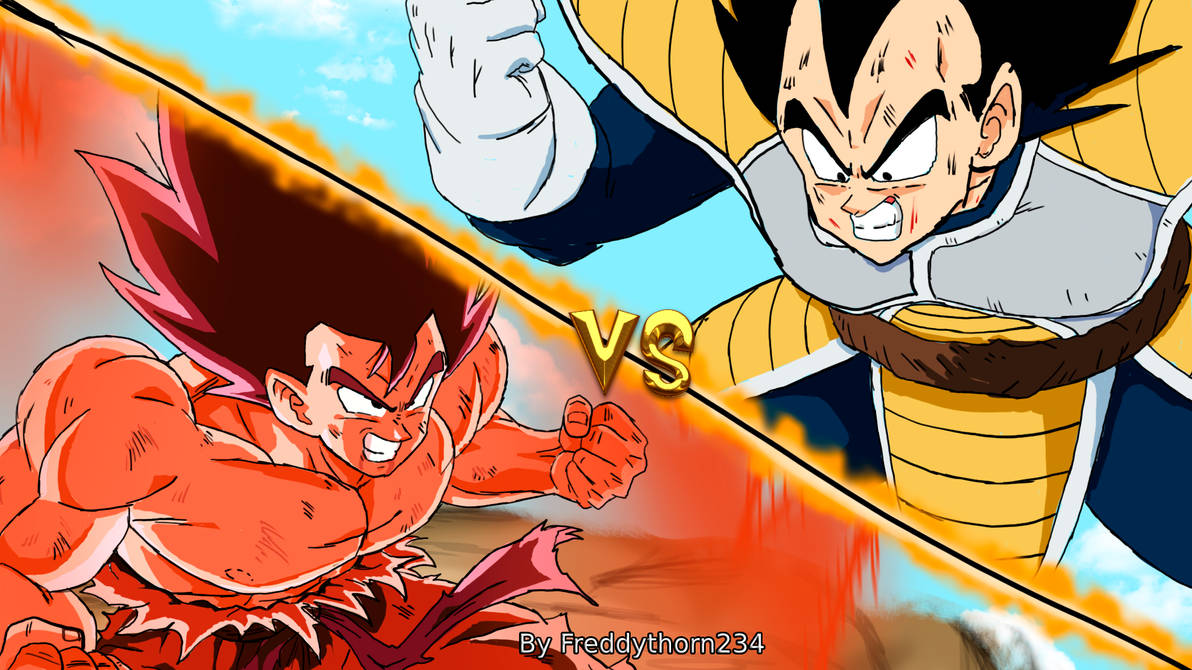 Goku Vs Vegeta Saga Saiyan By Freddythorn234 On DeviantArt goku-vs-vegeta-saga-saiyan-by-freddythorn234-on-deviantart