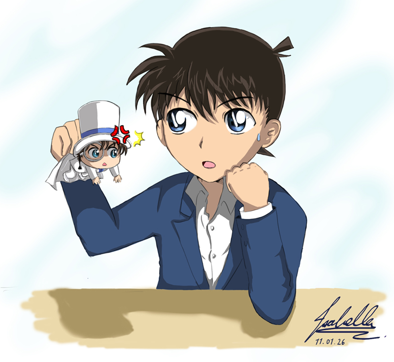 Shinichi and Kid