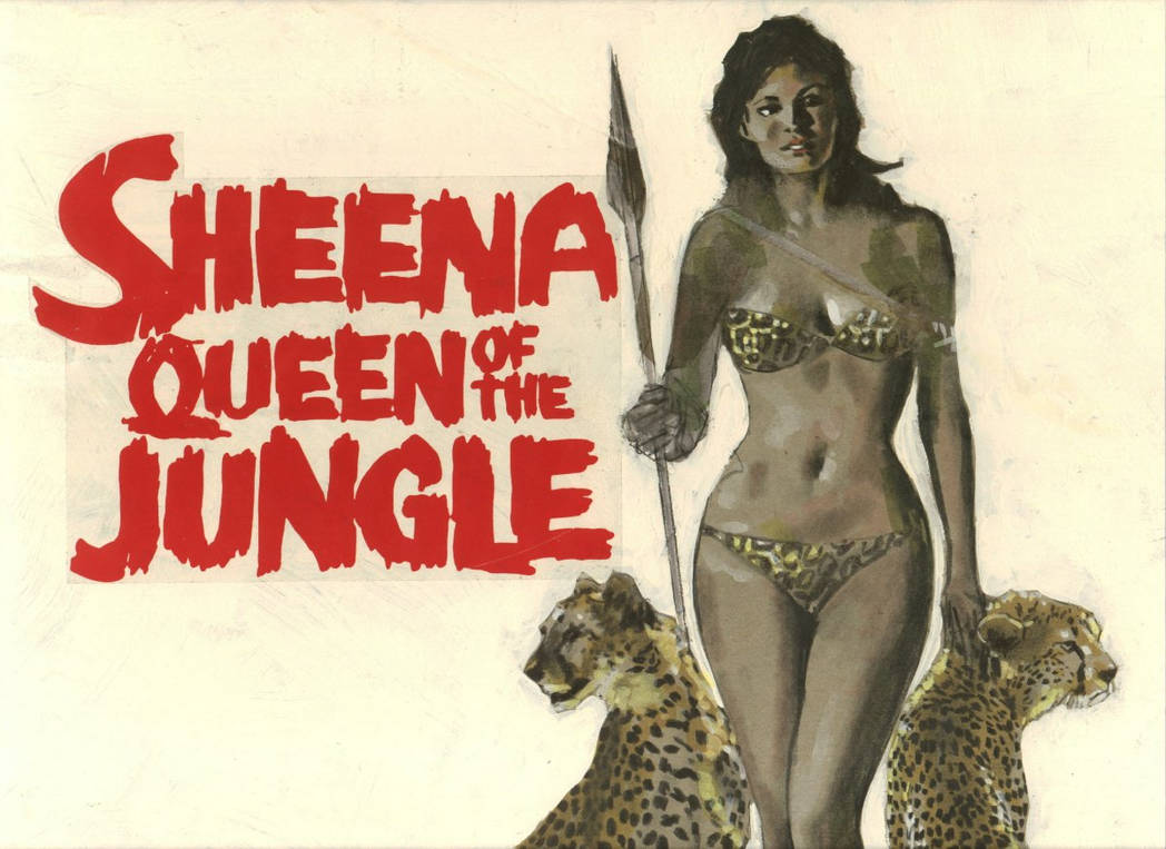 Jungle queen. Sheena Queen of the Jungle 2017. Jungle 1975. Sheena Queen of the Jungle 1950. Ракель Уэлч плакат.