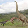 Argentinosaurus vs theropods