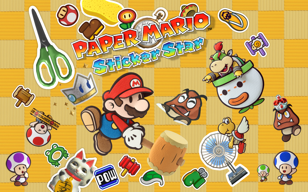 Paper Mario Sticker Star by CYB3R7R0N on DeviantArt