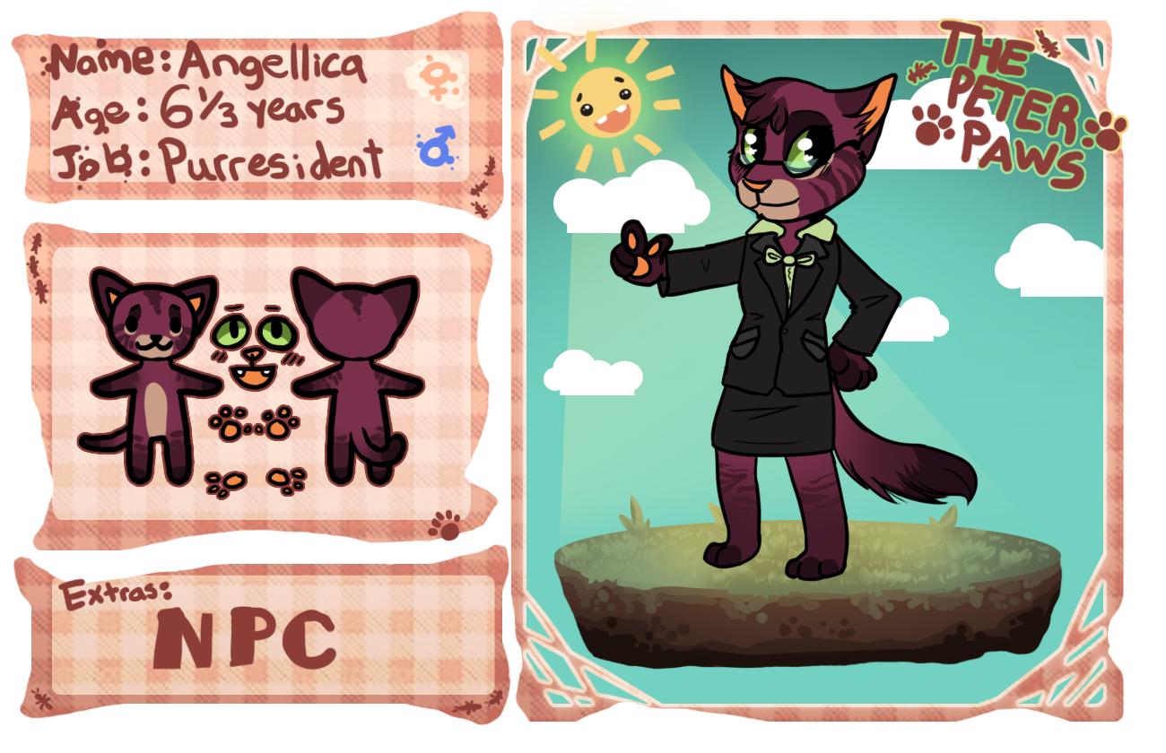 [The-Peterpaws]: Angellica the Purresident