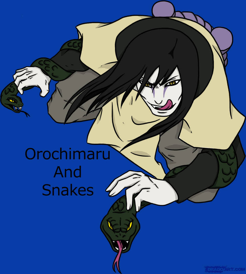 Horoshimaru Orochimaru And Snakes by in-the-shadows13 on DeviantArt