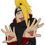 Deidara colored lineart