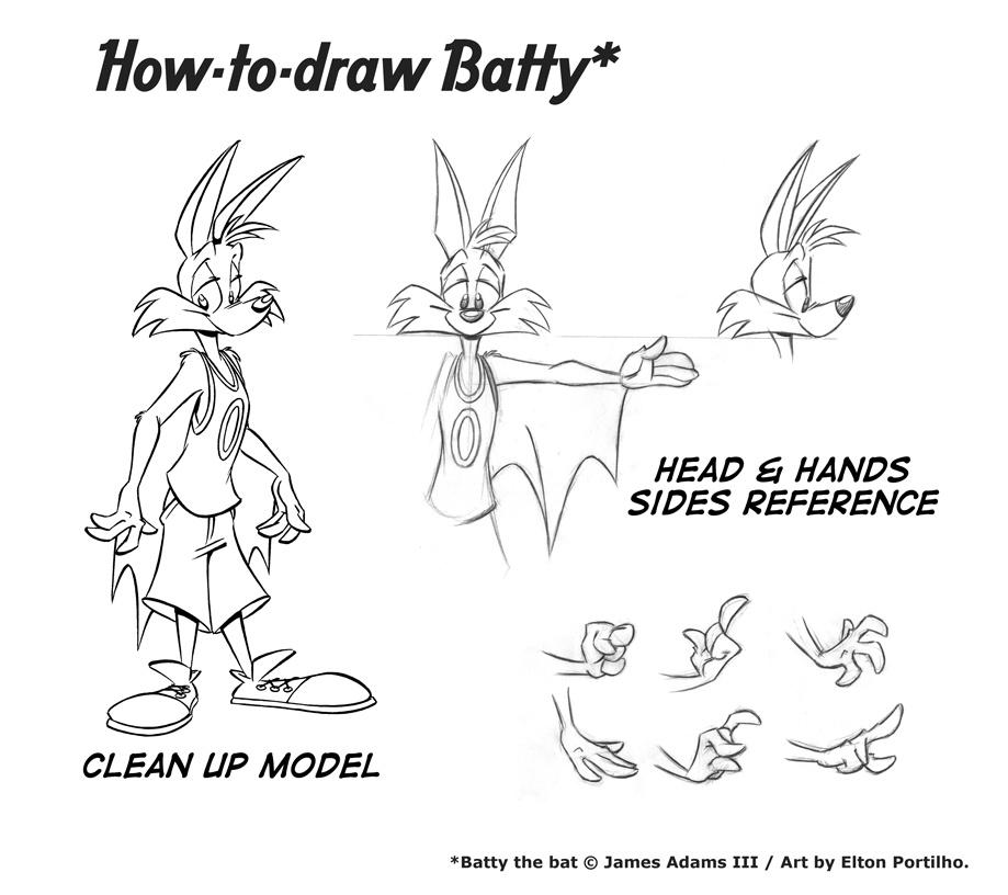 How-to-Draw Batty - part 2 by eltonpot on DeviantArt