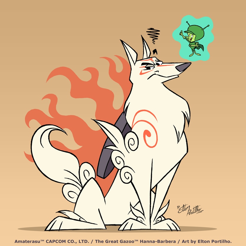 Amaterasu and Gazoo