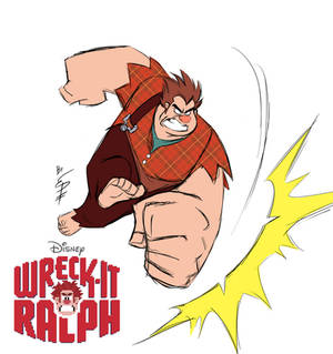 Wreck-it Ralph Sketch