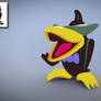 Spiteful Crow - Earthbound 3D model