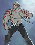 Drax the destroyer by Wolfblade08