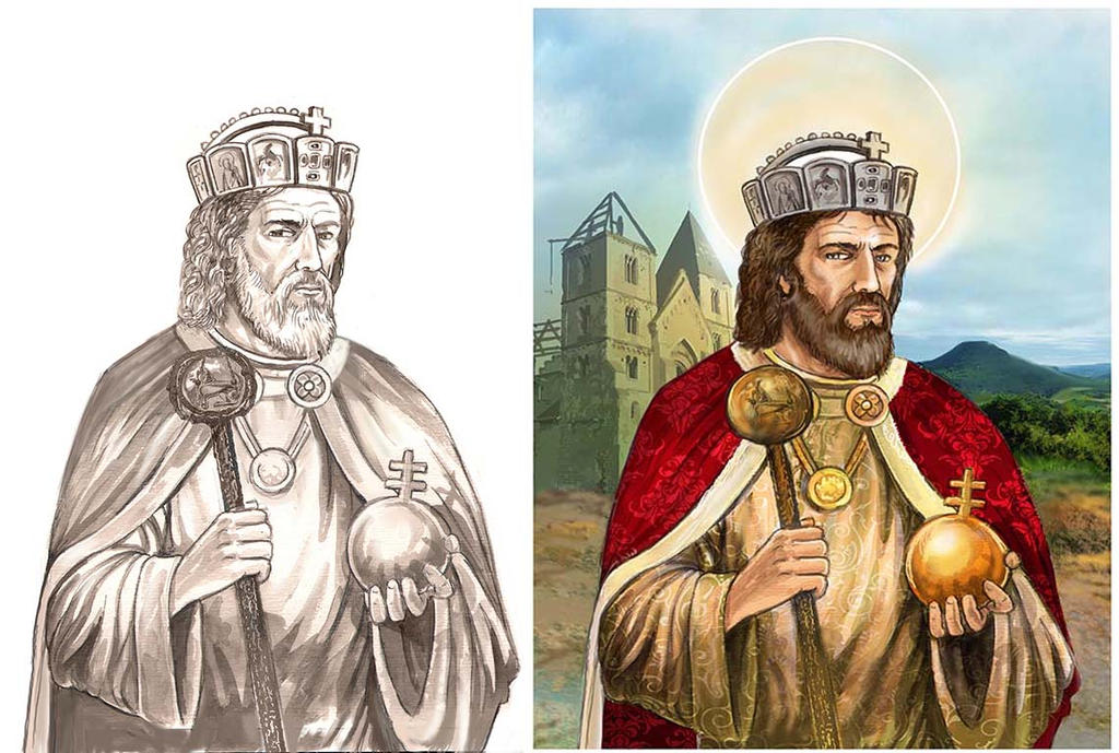 One Stephan Saint(I.) Stephan king by hungrafx on DeviantArt
