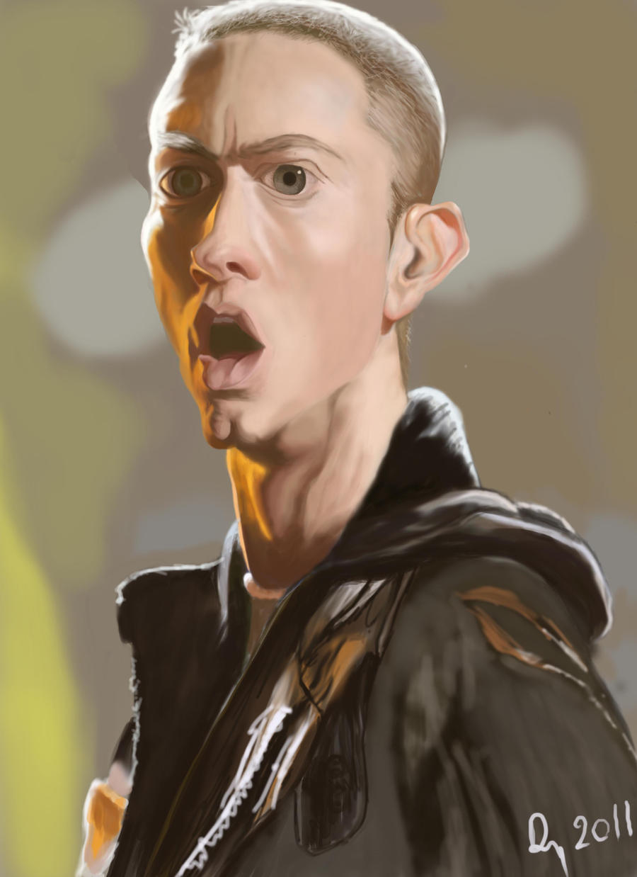 Eminem Caricature