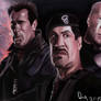 The Expendables 2 Caricature