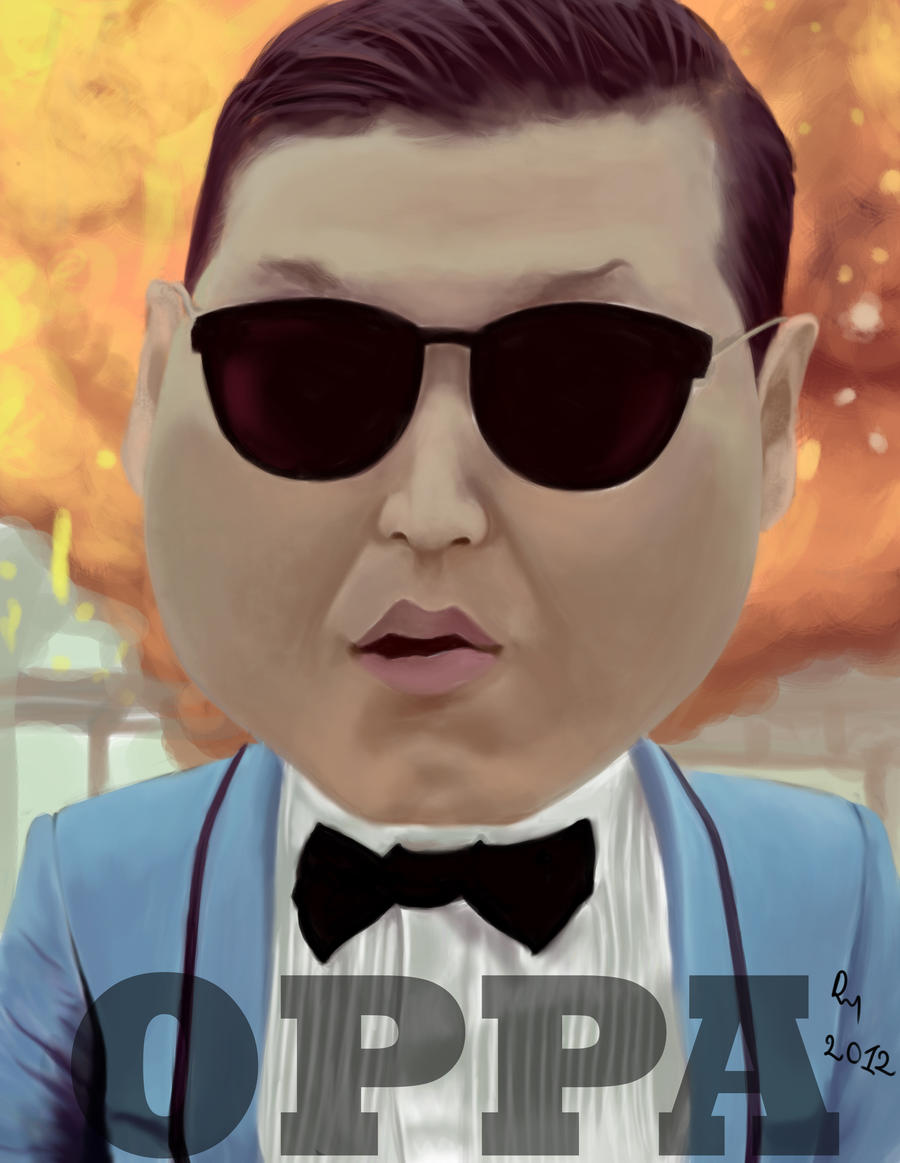 PSY CARICATURE | OPPA GANGNAM STYLE