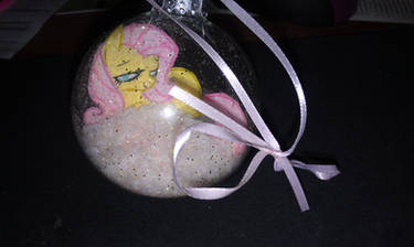 Fluttershy christmas ornaments