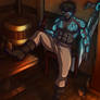 Dark corner of the inn (commission)